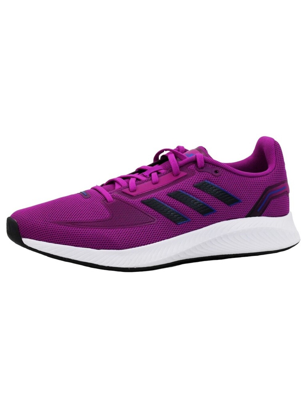 adidas Run Falcon 2 Women's Sneakers 7.5 Fuchsia White Running Shoes New